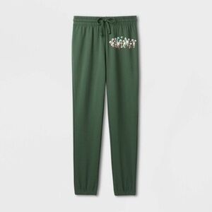 NWT. PEANUTS Snoopy Candy Cane Holiday Joggers